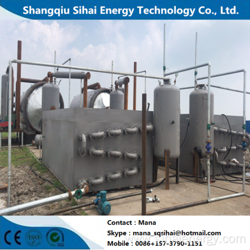 Sales Service Provided Tire Oil Recycling Plant